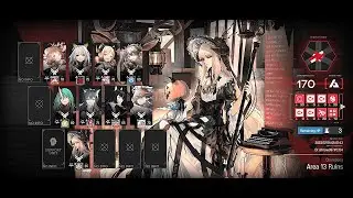 Arknights [Pinch Out Experimental Operation] Area 13 Ruins (170 Point)