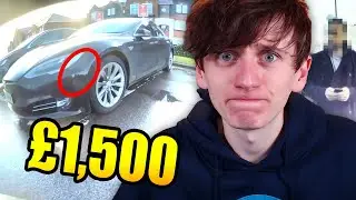 So I crashed my Tesla Model 3 into another Tesla...