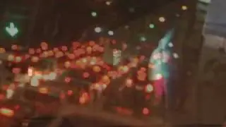 Animated Advertising Projected On Buildings