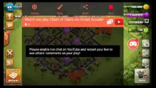 Watch me play Clash of Clans via Omlet Arcade!