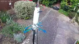 HF Antenna. DIY Loading Coil Part 2. Under Test. Amateur Radio. Plastic Pipe. Garden Wire. Ham Radio