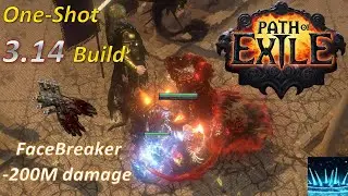 [3.14] One Shot Build (200+ Million Damage) - Path of Exile Best Build