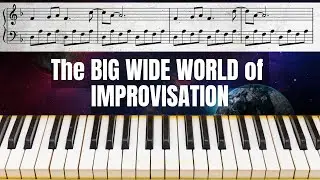 Piano 🎹 Improvisation 🎶 can be VERY SIMPLE for all SKILL Levels ✨