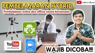 Cara Pembelajaran online menggunakan live streaming youtube, guru dan dosen wajib coba!!!