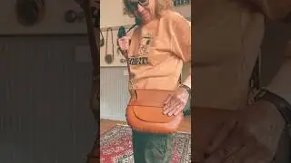 Conditioning Mom's Leather Bag ASMR