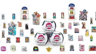ZURU Disney Store 5 Surprise Disney Mini Brands Series 1 (5 Pack) Mystery