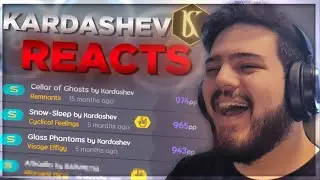 KARDASHEV REACTS to MY TOP PLAYS on THEIR SONGS in osu!
