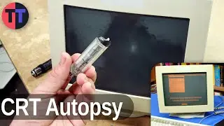 CRT Damage and Replacement - Wyse WY-520 Terminal