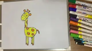 How to Draw a Giraffe – Easy Step-by-Step Tutorial