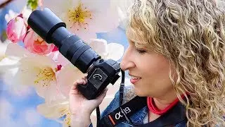 Angelic Flower Photography with a 70-300 Telephoto