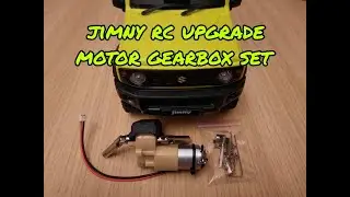 XIAOMI Jimny RC Car 1/16 upgrade 180 motor, torque gearbox, metal drive shaft