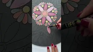 Satisfying Mandala Painting #painting #satisfyingvideo #mandala #painting