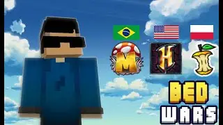 TESTANDO O BEDWARS DE TODOS OS PAÍSES