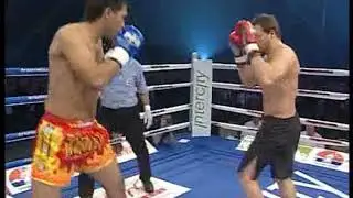 K1 95kg Serzod SULEUMANOV vs Vitaliy SHEMETOV win TKO head knee