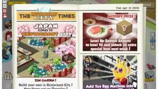 Restaurant City - Old Items Reappear (Database)
