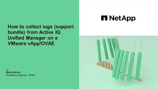 How to collect logs support bundle from Active IQ Unified Manager on a VMware vApp/OVA