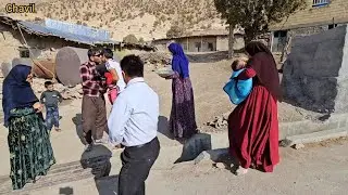 Empathy of nomads: Chavil family goes to the village to visit Muslim