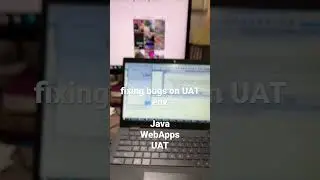 fixing bugs in UAT env #java #webapplications