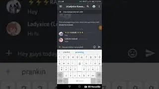 Pranking a discord player (failed)