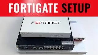 FortiGate Configuration (SD-WAN, LAG, VLANs, Virtual IP, Policies, Traffic Shaping and More)