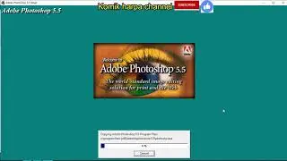 Install Adobe Photoshop 5.5 And Overview