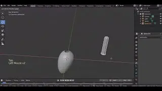 Blender tutorial for 2 minutes. How to separate objects in Blender