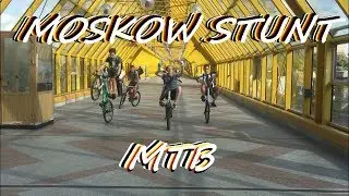 stunt on mtb, ride on the back wheel in Moscow, plans for the Guinness record