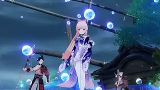Kokomi Normal Attack, Elemental Skill, Elemental Burst | Genshin Impact Leaks
