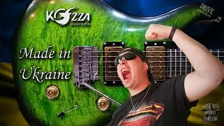 Kozza guitars UA - Green Custom 24 (Drive777 test)