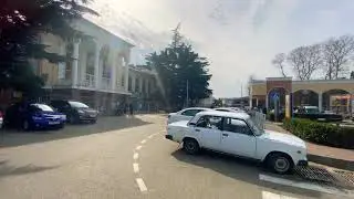 Tuapse 4K WALK, Krasnodar Territory, Russia. March 2021 | Туапсе, Краснодарский край, Россия