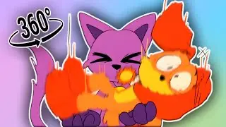 🤪360°CatNap x DogDay Unexpected Turn of Events | Poppy Playtime Chapter 3 | Comic Dub