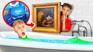 TOINELAG Construit Une Pièce Gaming Secrète Dans Ma VILLA FORTNITE !