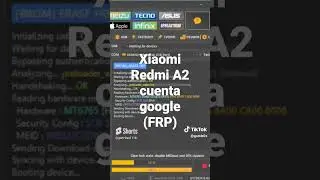 Xiaomi Redmi A2 FRP UNLOCKTOOL