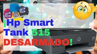 HP Smart Tank 515. Maintenance. Disarmed and Armed. VERY WELL EXPLAINED.