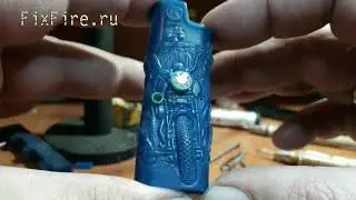 Резьба  по воску.  Изготовление мастер модели.