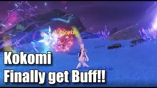 Genshin Impact 2.1 leaks updates | Kokomi Buff!! Latest E skill adjustment