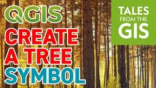 A beautiful TREE SYMBOL from scratch in QGIS 3 with GEOMETRY GENERATOR