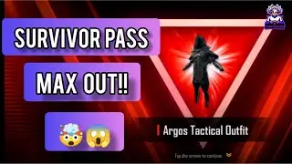 SURVIVOR PASS MAX OUT | SURVIVOR PASS PUBG NEW STATE
