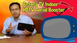 Cara Memasang Antena Tv Indoor - Unboxing Antena TV Digital HDTV Aerial booster