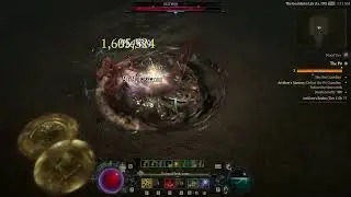 Diablo 4 Season 4 Pit 110 Ebonpiercer Blight Build (No pets)