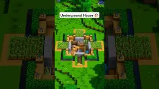 Minecraft Survival Underground House 🏠 