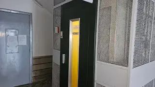 Original Del-bo elevator in Sorrento, Italy