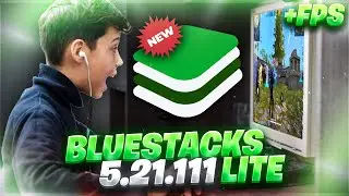 NEW BLUESTACKS 5.21 LITE!! 🔥Emulator for LOW-END PCs ✅How to DOWNLOAD and INSTALL Free Fire on PC