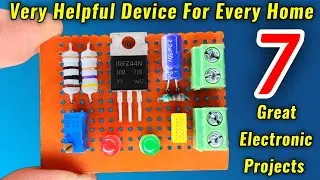 7 helpful Electronic Projects for Beginners