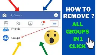 How To Remove Facebbok Group In One Click (100% working)