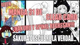 Sakura DESCUBRE LA VERDAD!!! | SAKURA CARD CAPTOR CLEAR CARD MANGA 31 ESPAÑOL