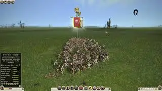 Total War Rome 2 Tarantine Hoplites vs Etruscan Heavy Hoplites