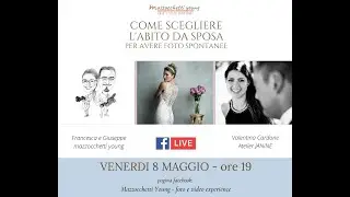 Come scegliere l'abito da sposa per avere foto spontanee