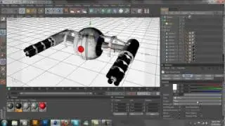 Cinema 4D Speed Art - Boss Portal Turret