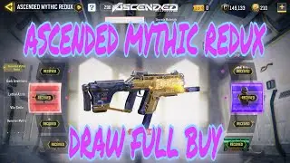 ASCENDED MYTHIC REDUX DRAW FULL BUY|MYTHIC FENNEC FULL DRAW|#callofduty #callofdutymobile